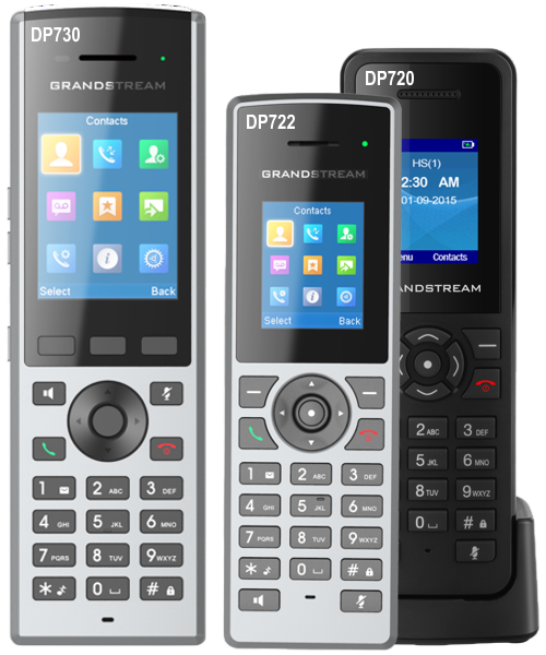IP DECT CORDLESS PHONE - DP720 / DP722 / DP730