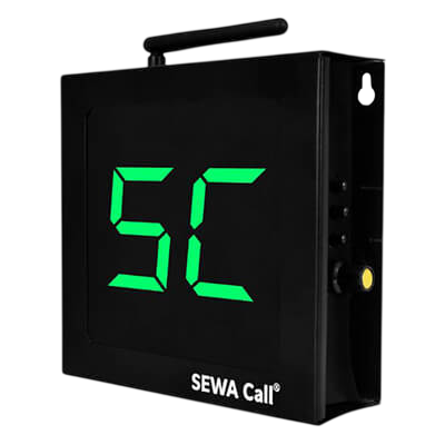 2 DIGIT WIRELESS CALL PANEL - 1 GROUP ( K-12-S )