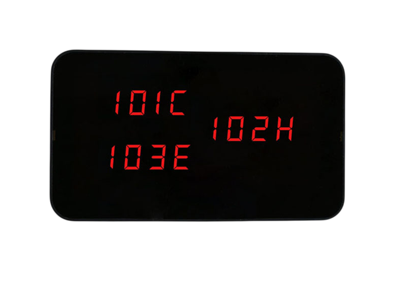 4 DIGIT WIRELESS NURSE CALL PANEL - 3 GROUP ( K-34-S )