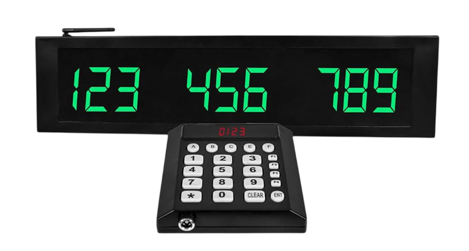 3 TOKEN DISPLAY WITH KEYPAD CALLER ( K-T3 KC )