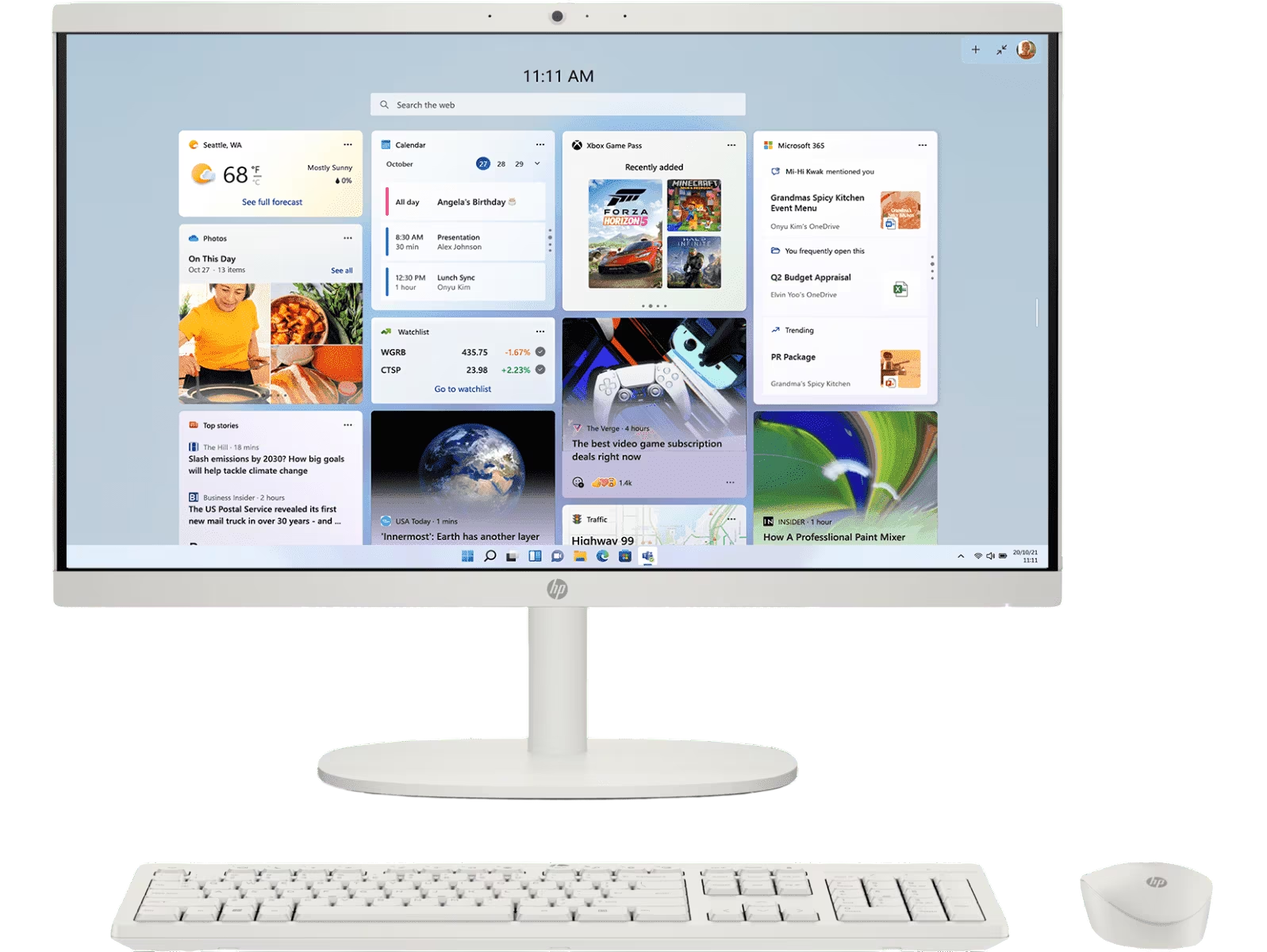 HP 54.5 cm (21.5) All-in-One Desktop PC 22-dg0786in