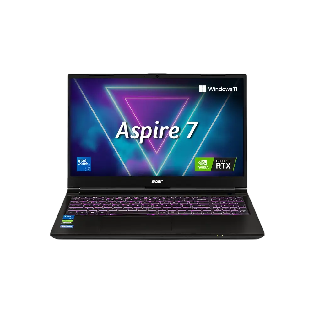 Aspire 7, Gaming Laptop, Intel Core 5-210H processor