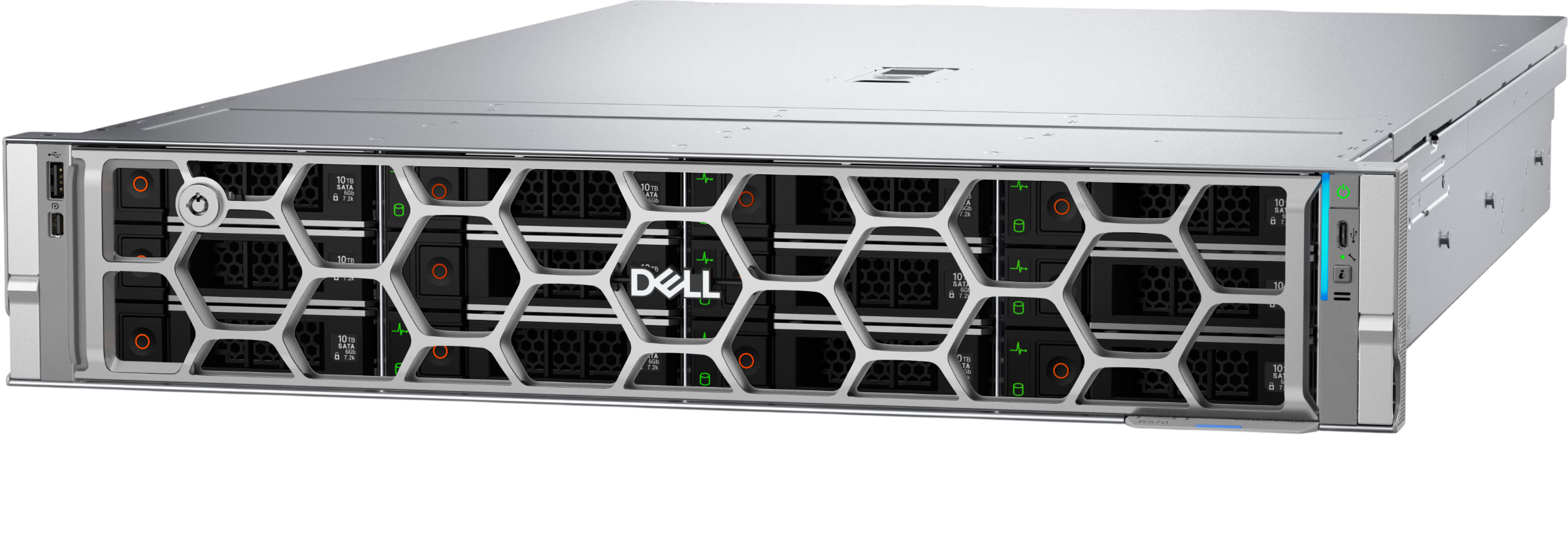 PowerEdge R5715 Rack Server - 1 Socket - Efficient performance; flexible storage