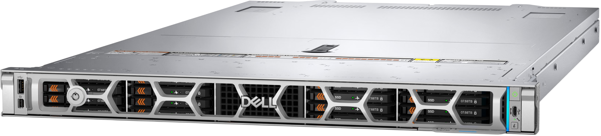 PowerEdge R6715 - 1 socket - Right-size memory and storage density