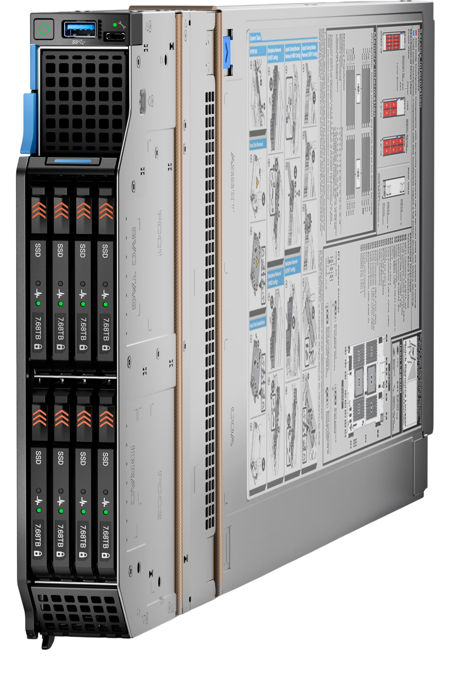 PowerEdge MX760c - 2 Socket - Compute, storage, density & scalability