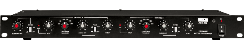 ACX-202 - Active Crossover - EFFECT PROCESSOR