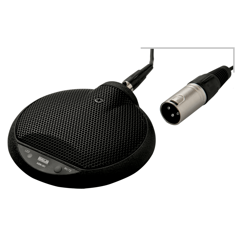 ABM-301M/ABM-301H - PA Boundary Layer Microphones