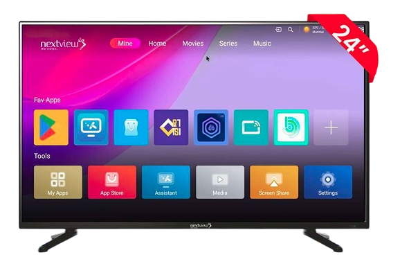 NV2410 24 inch Full HD LED Android Smart TV