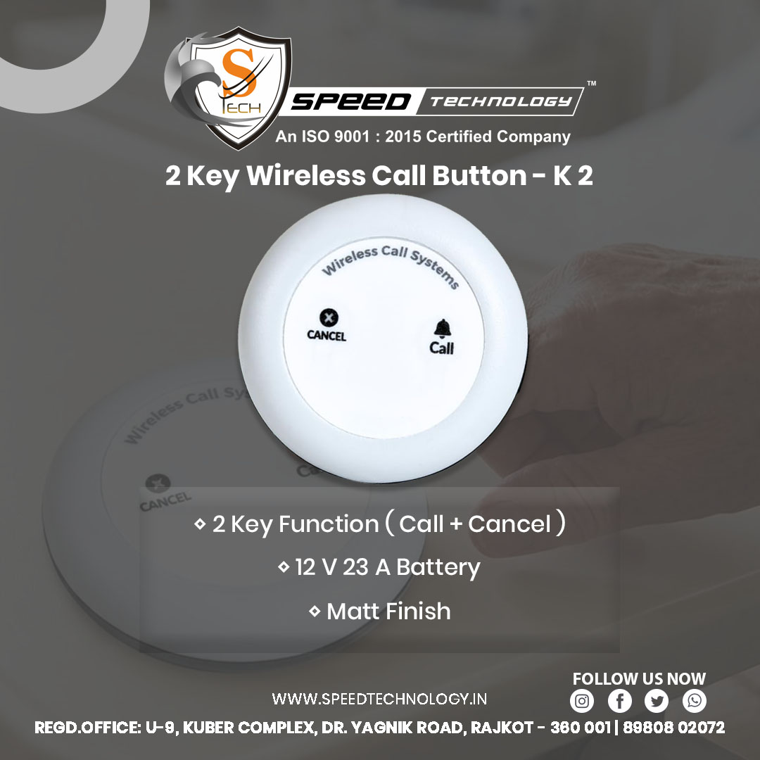 2 KEY WIRELESS BUTTON ( K2 )