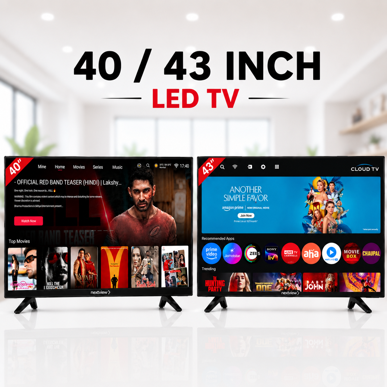40'/43' LED TV