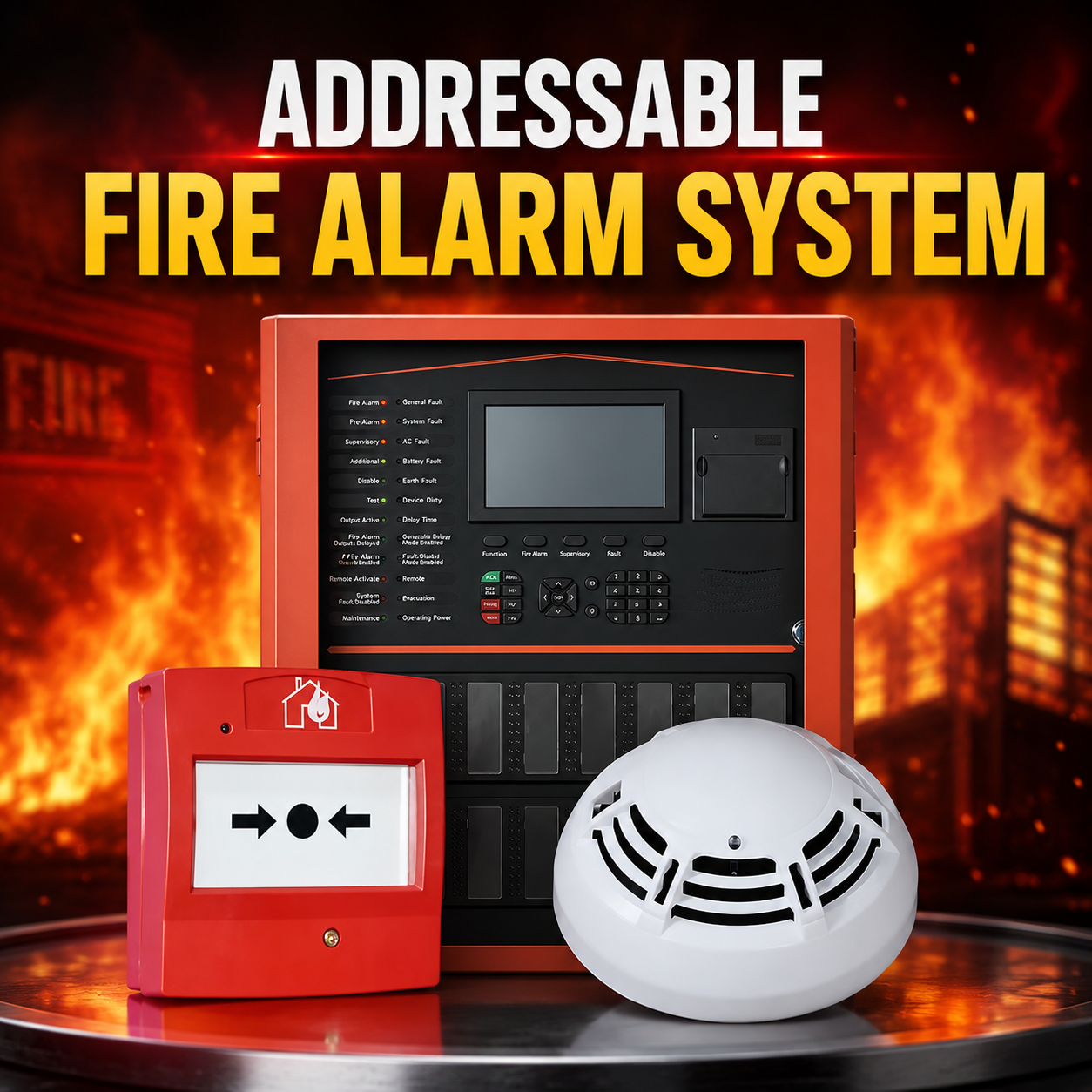ADDRESSABLE FIRE ALARM SYSTEM