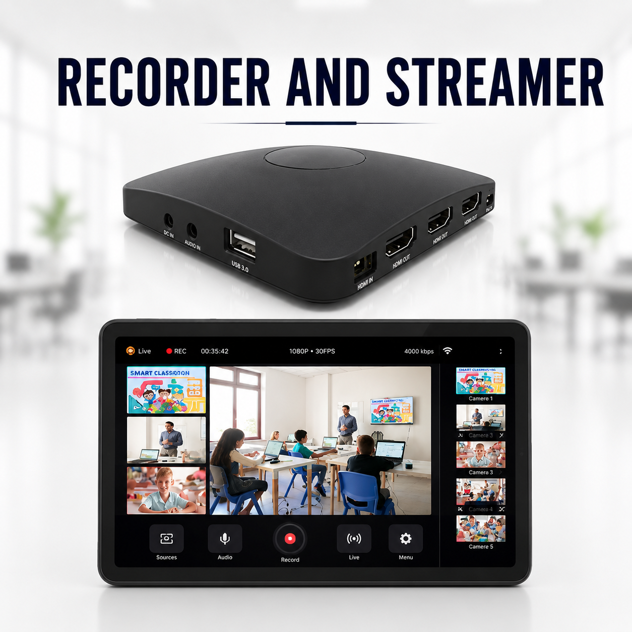 RECORDER AND STREAMER
